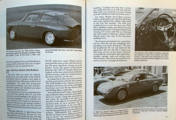 Vack "Abarths Buyer's Guide" Abarth-History 1991 (0110)